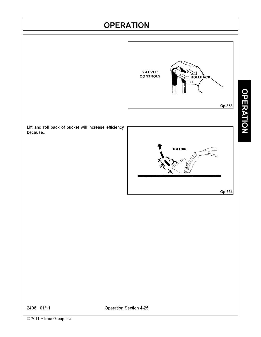 Rhino Mounts 2408 manual Operation 