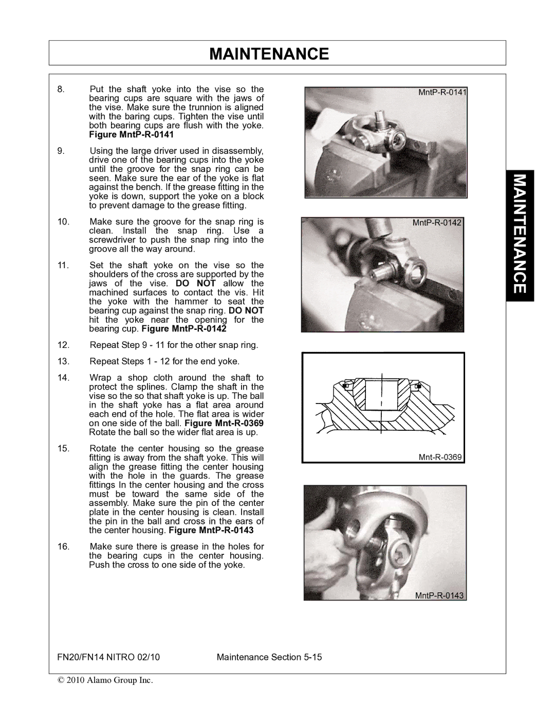 Rhino Mounts FN20, FN14 manual Figure MntP-R-0141 