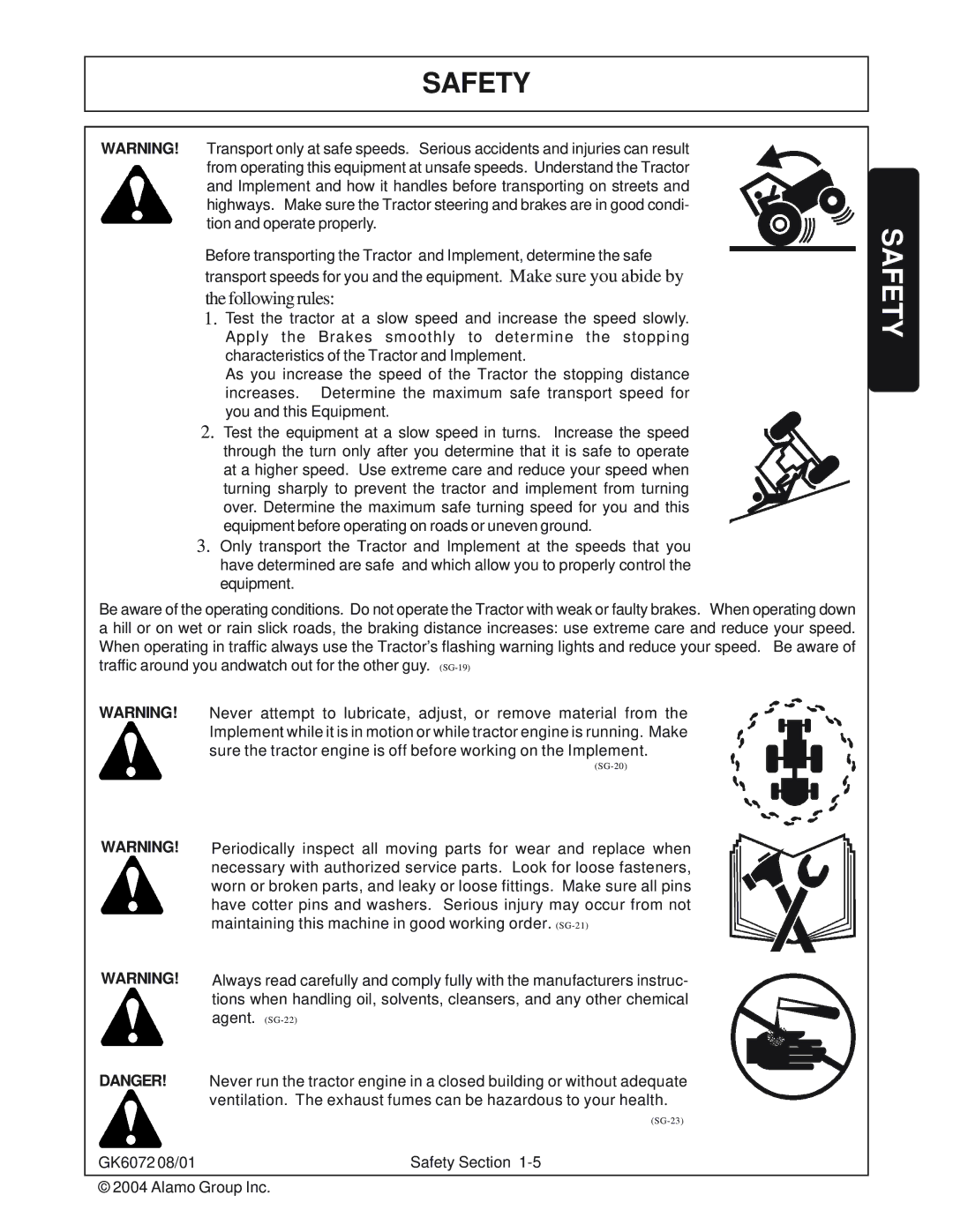 Rhino Mounts GK6072 manual Following rules 