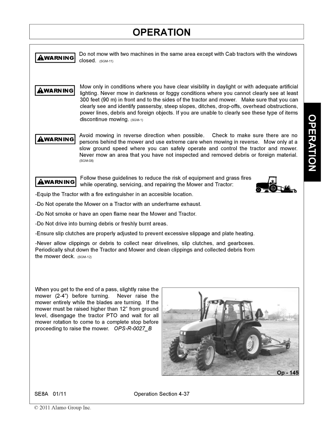 Rhino Mounts SE8A manual SGM-08 