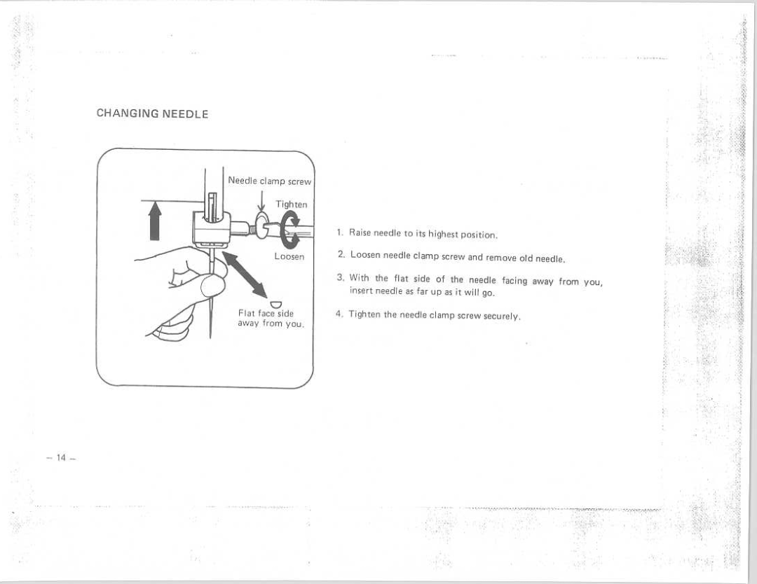 Riccar 1900 manual 