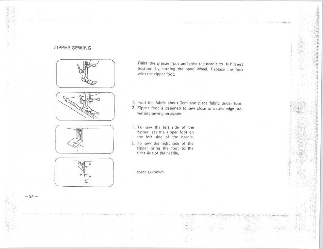 Riccar 1900 manual 