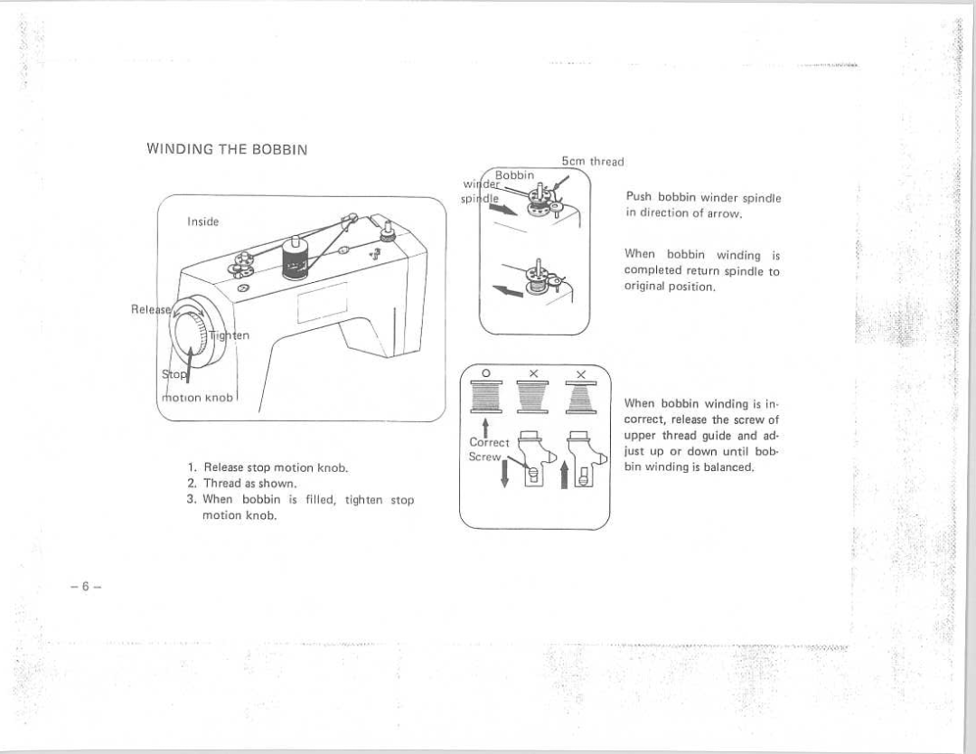 Riccar 1900 manual 