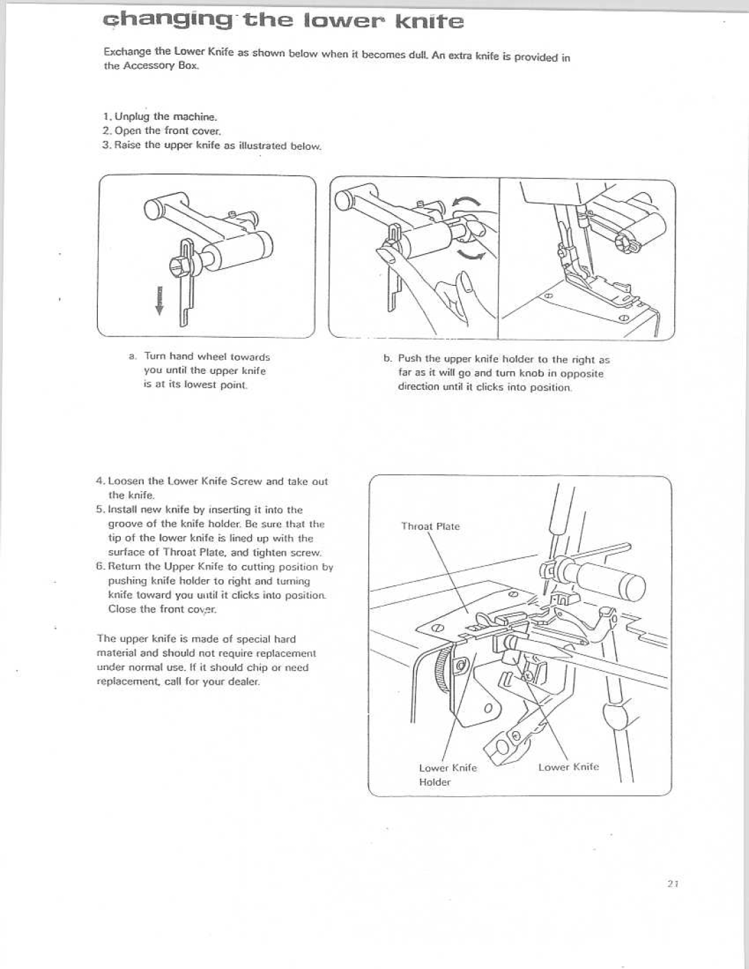 Riccar IBRL613 manual 