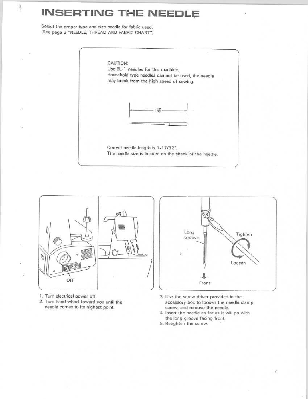 Riccar IBRL613 manual 