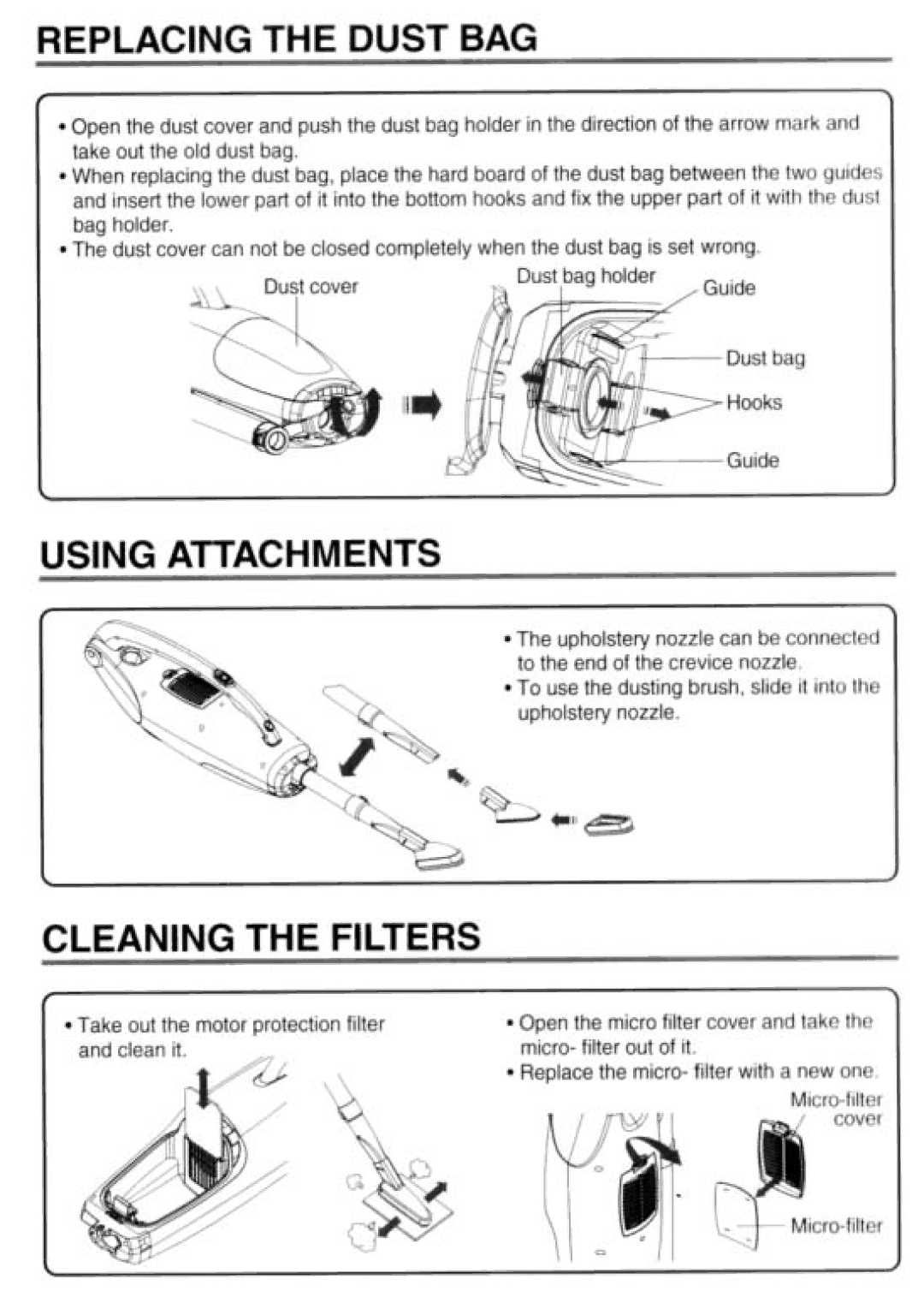 Riccar OC1 manual 