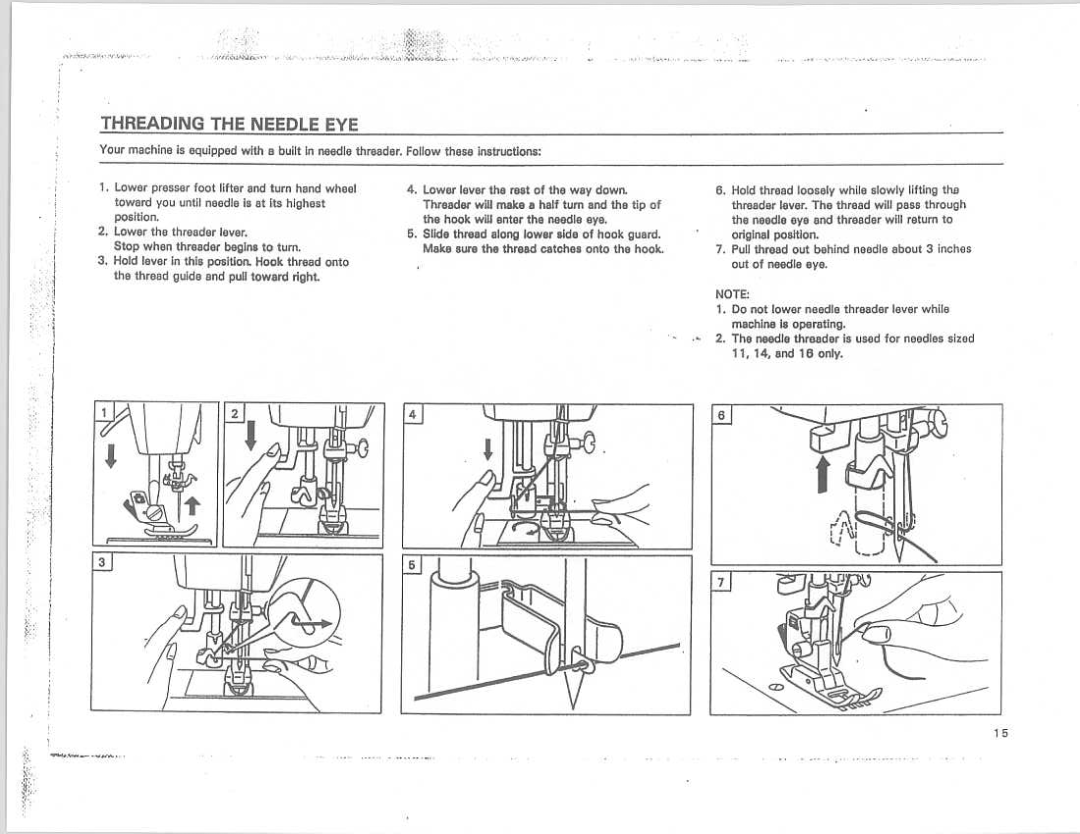 Riccar REC 5900 manual 