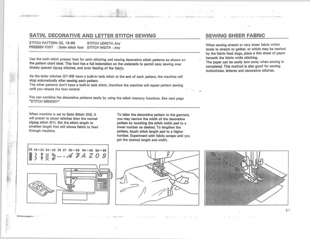 Riccar REC 5900 manual 