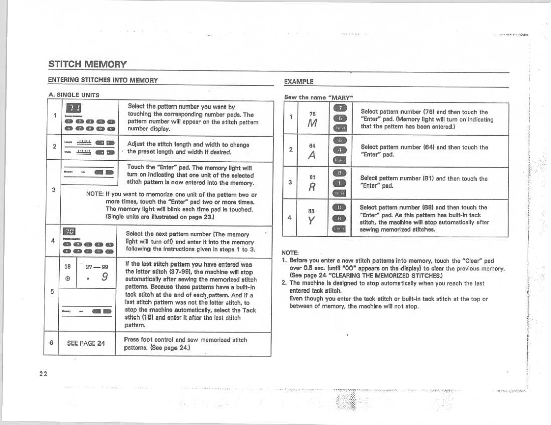 Riccar REC 5900 manual 