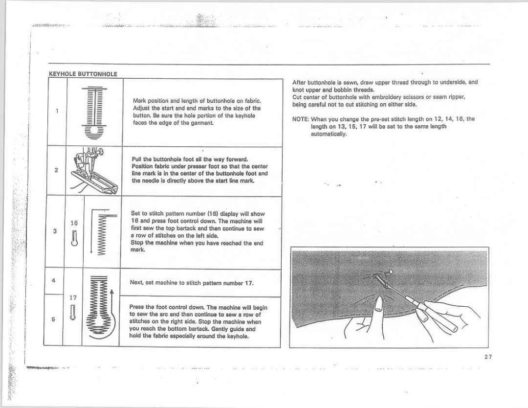 Riccar REC 5900 manual 