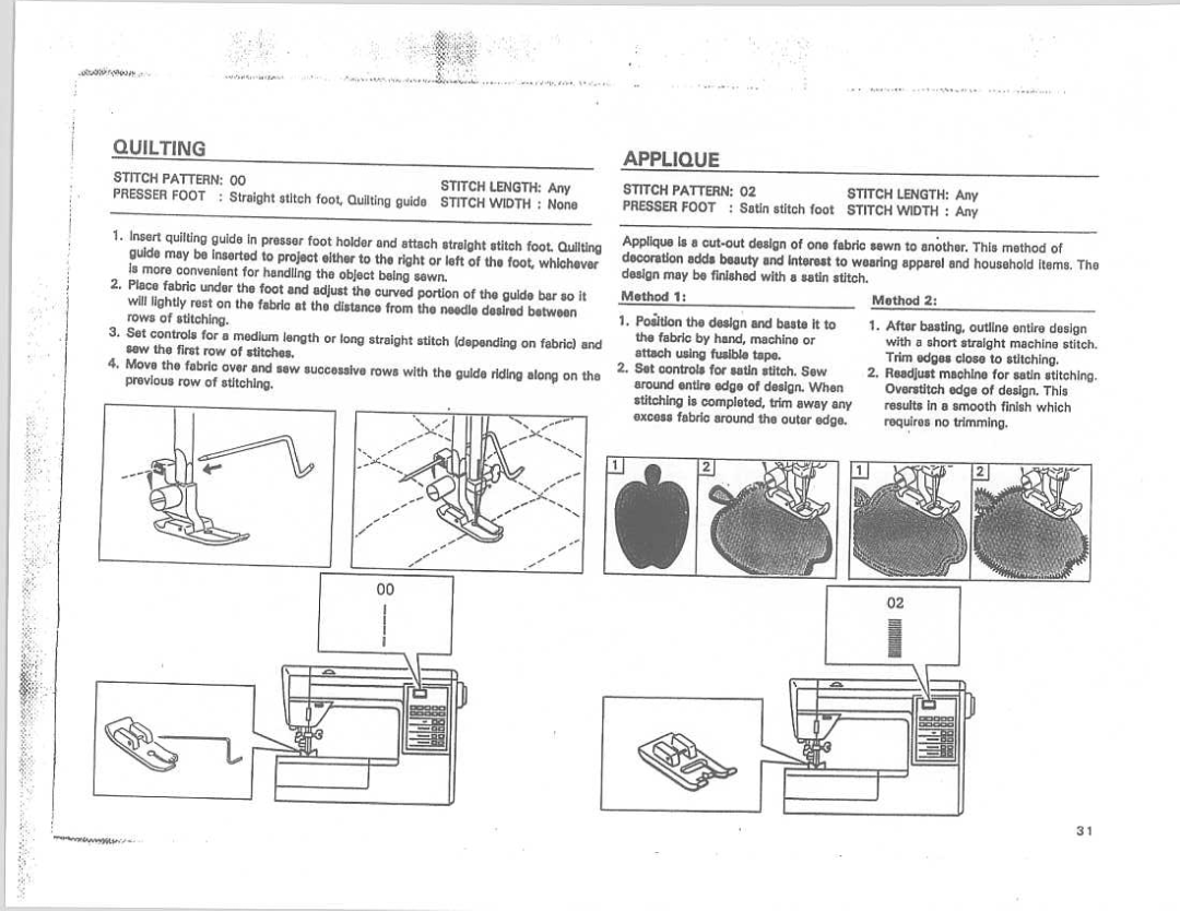 Riccar REC 5900 manual 