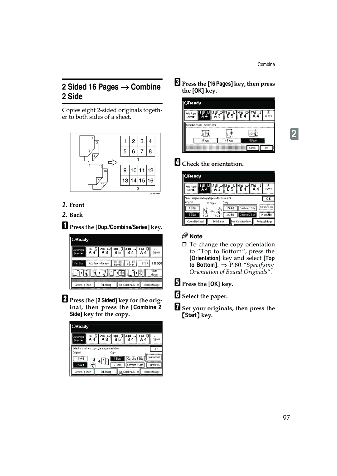 Ricoh 1035, 1045 operating instructions GCSHVY6E 