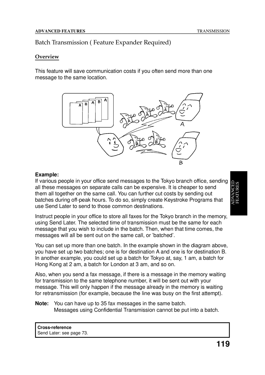 Ricoh 2400L manual Batch Transmission Feature Expander Required, Overview 