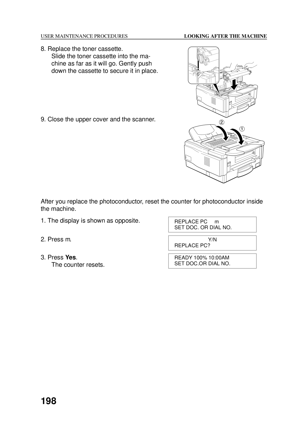 Ricoh 2400L manual Looking After the Machine 