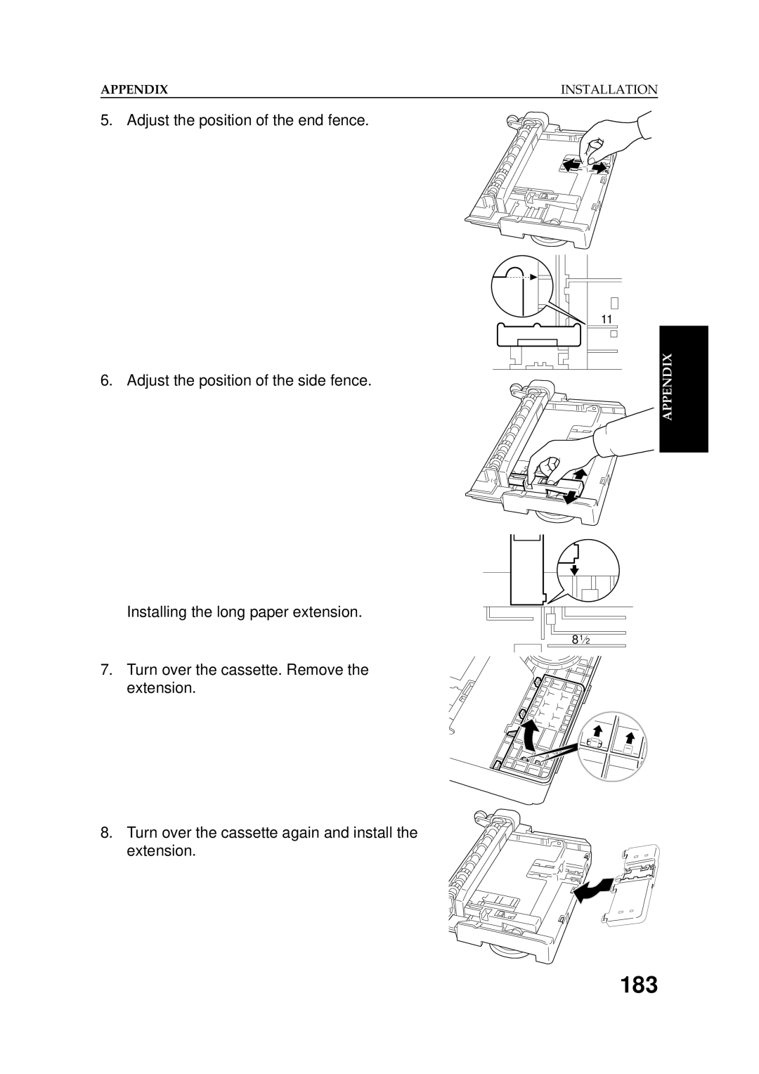 Ricoh 2400L manual Appendix 