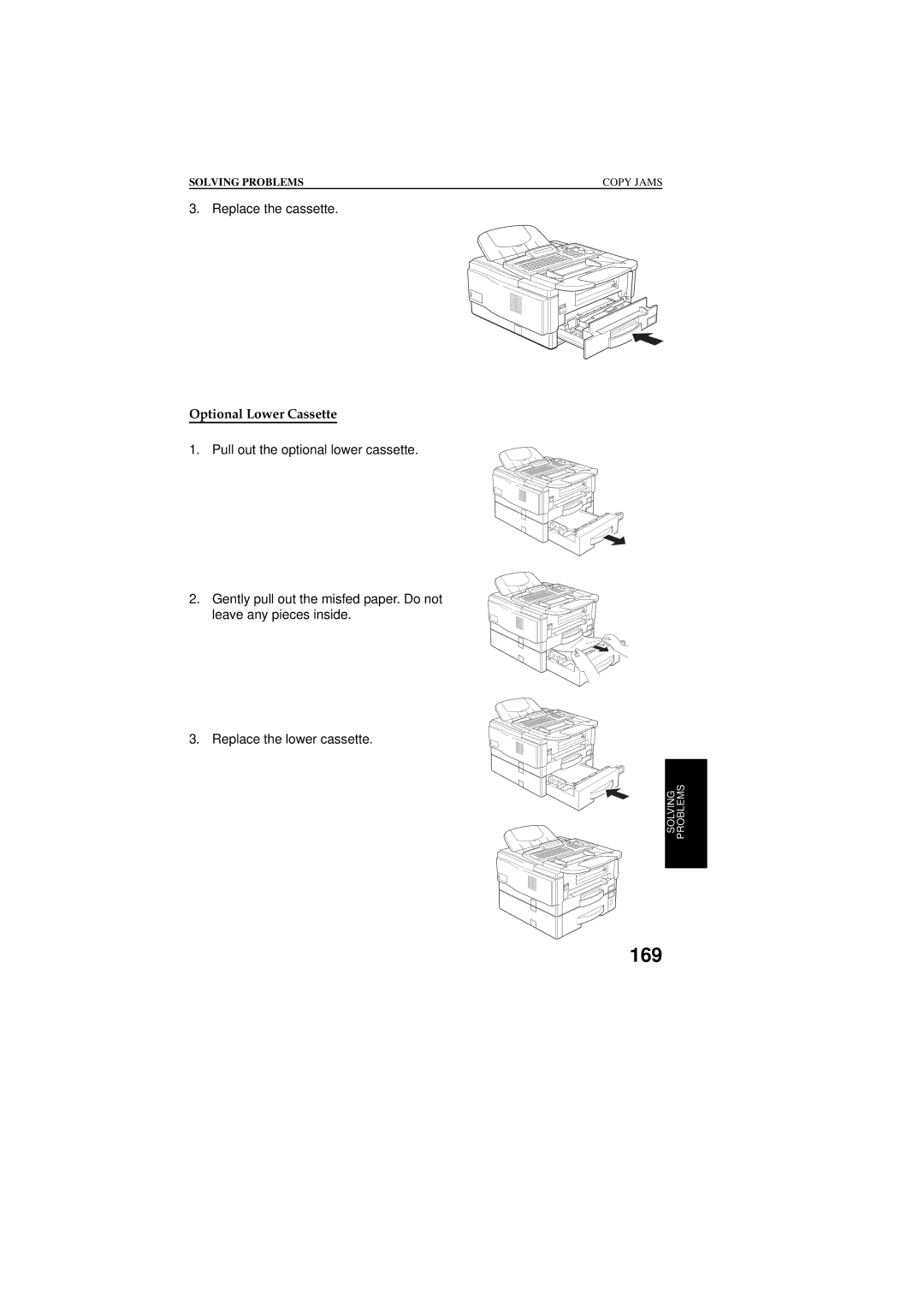 Ricoh 2400L manual Problems 