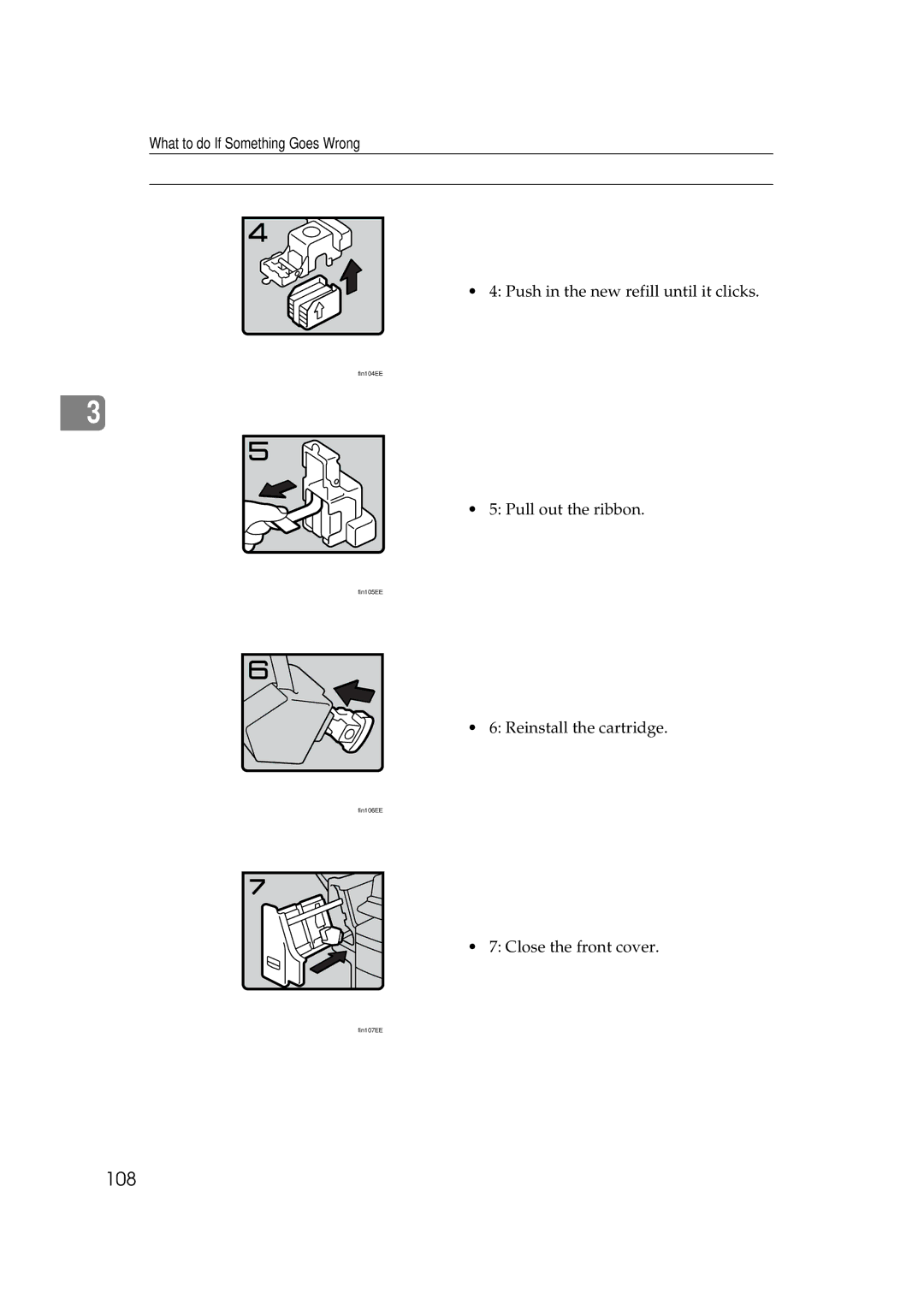 Ricoh 270, 220 operating instructions 108 