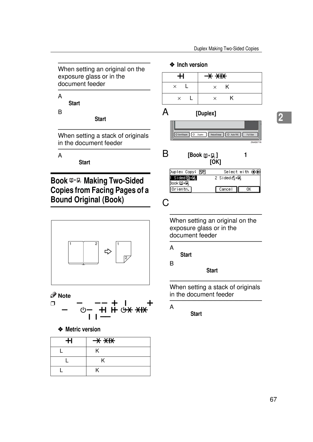 Ricoh 220, 270 operating instructions Original Copy paper 