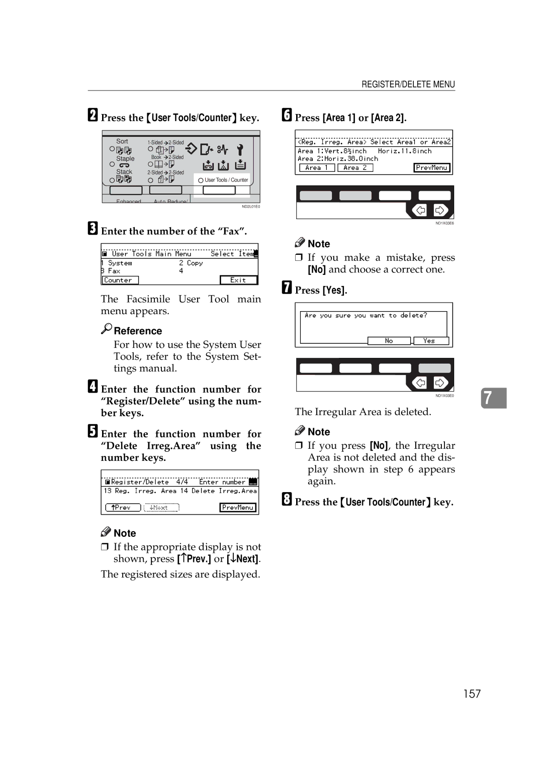 Ricoh 340 manual 157, Reference 