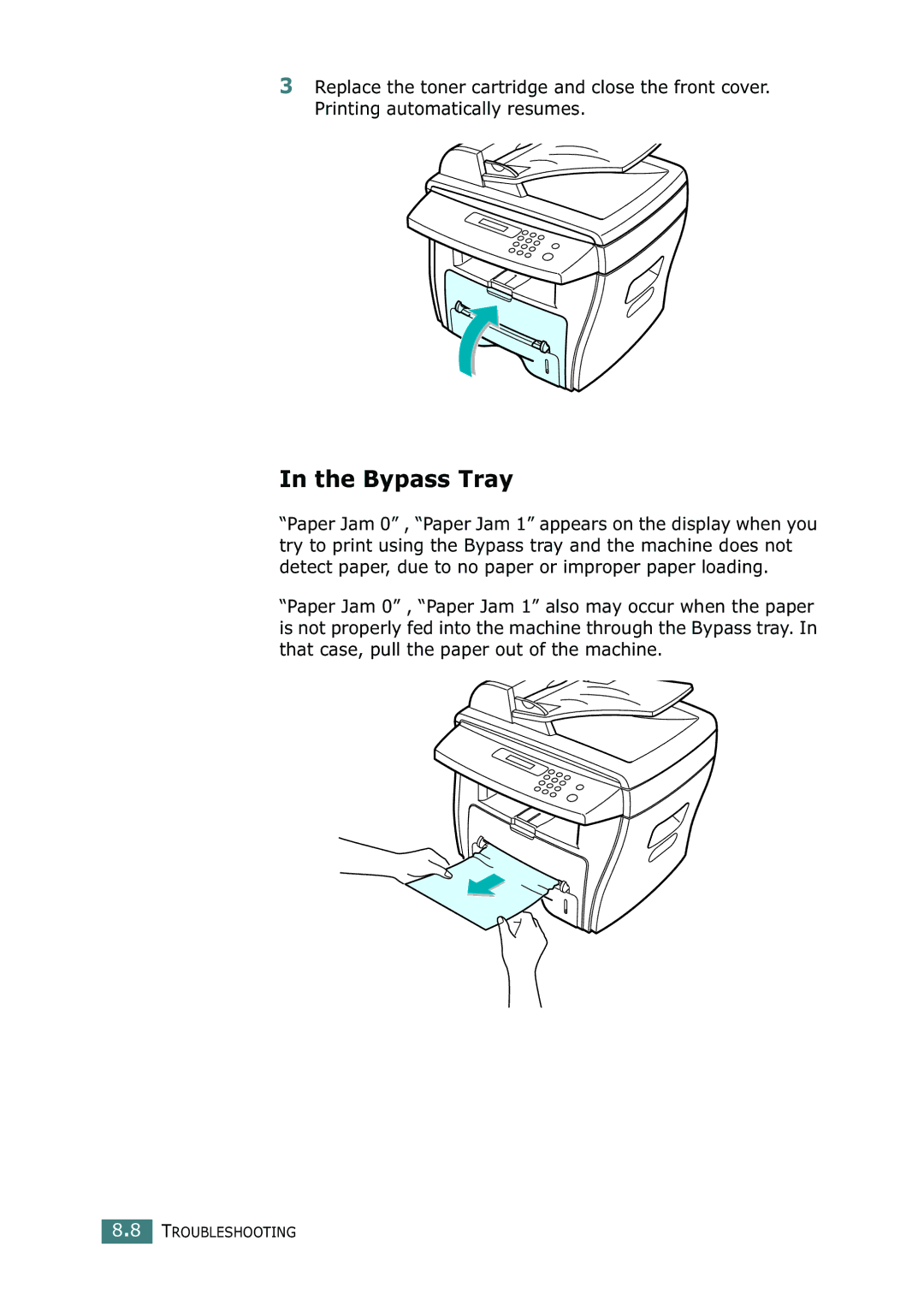 Ricoh 4016 Series manual Bypass Tray 