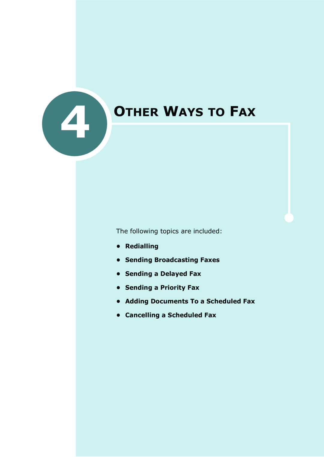 Ricoh 4016 Series manual Other Ways to FAX 