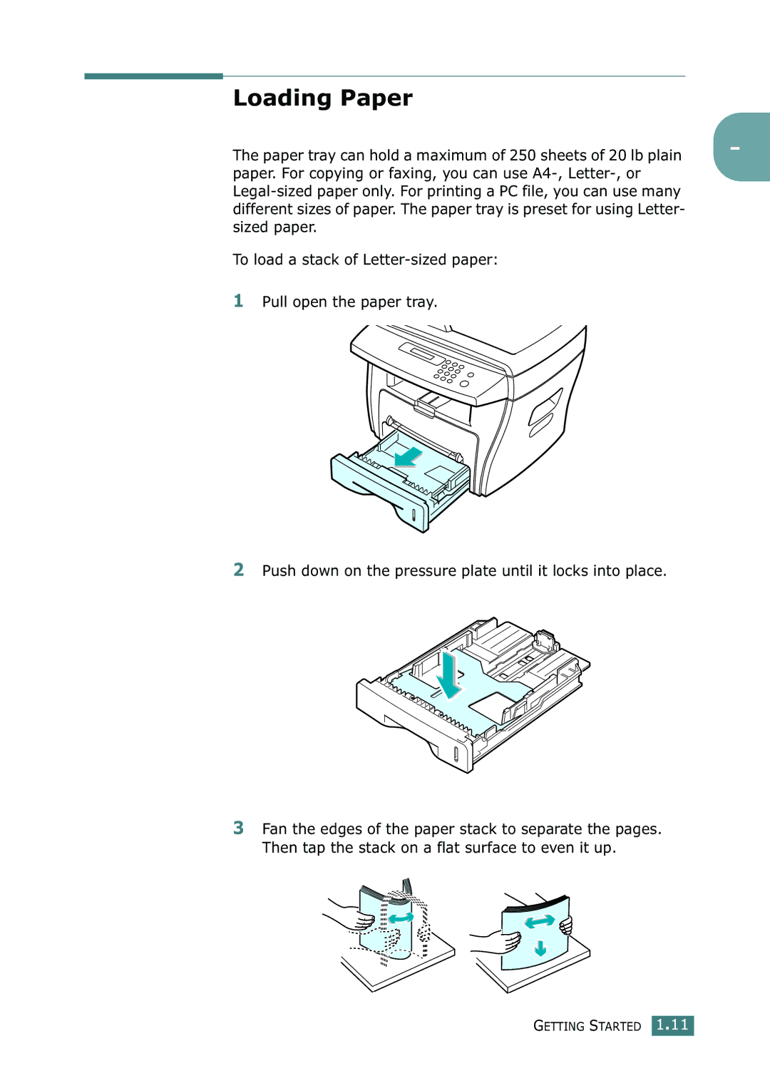 Ricoh 4016 Series manual Loading Paper 