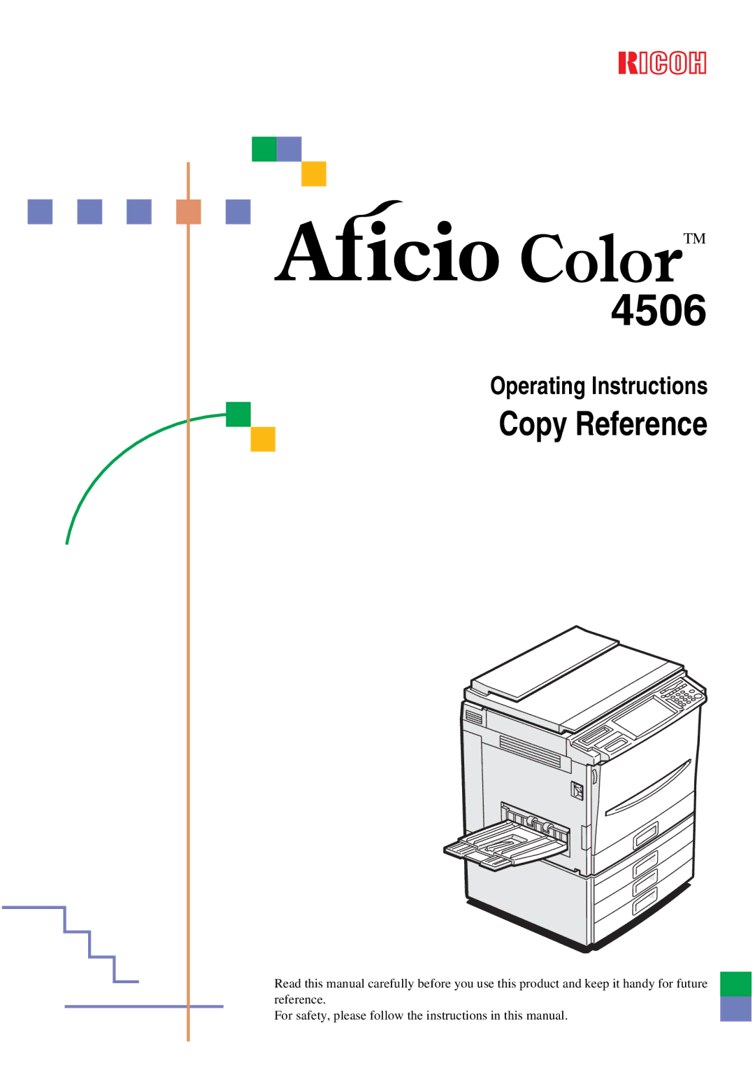 Ricoh 4506 operating instructions 