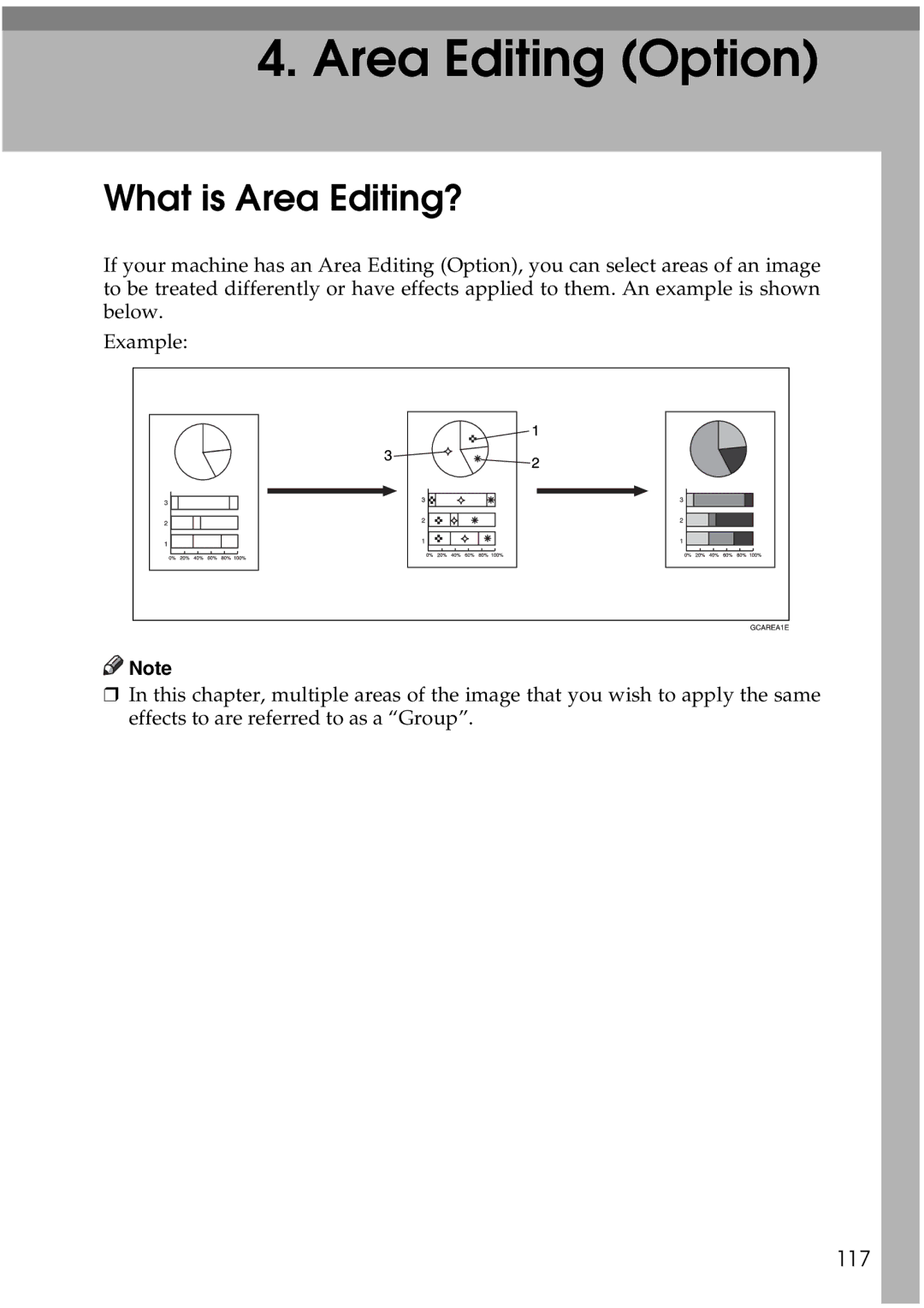 Ricoh 4506 operating instructions What is Area Editing?, 117 