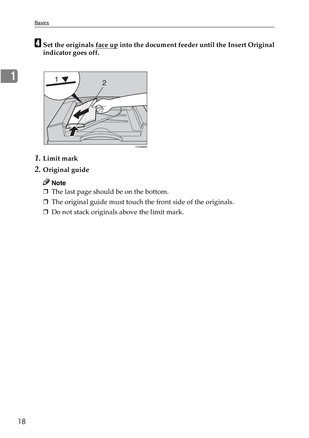 Ricoh 4506 operating instructions Basics 