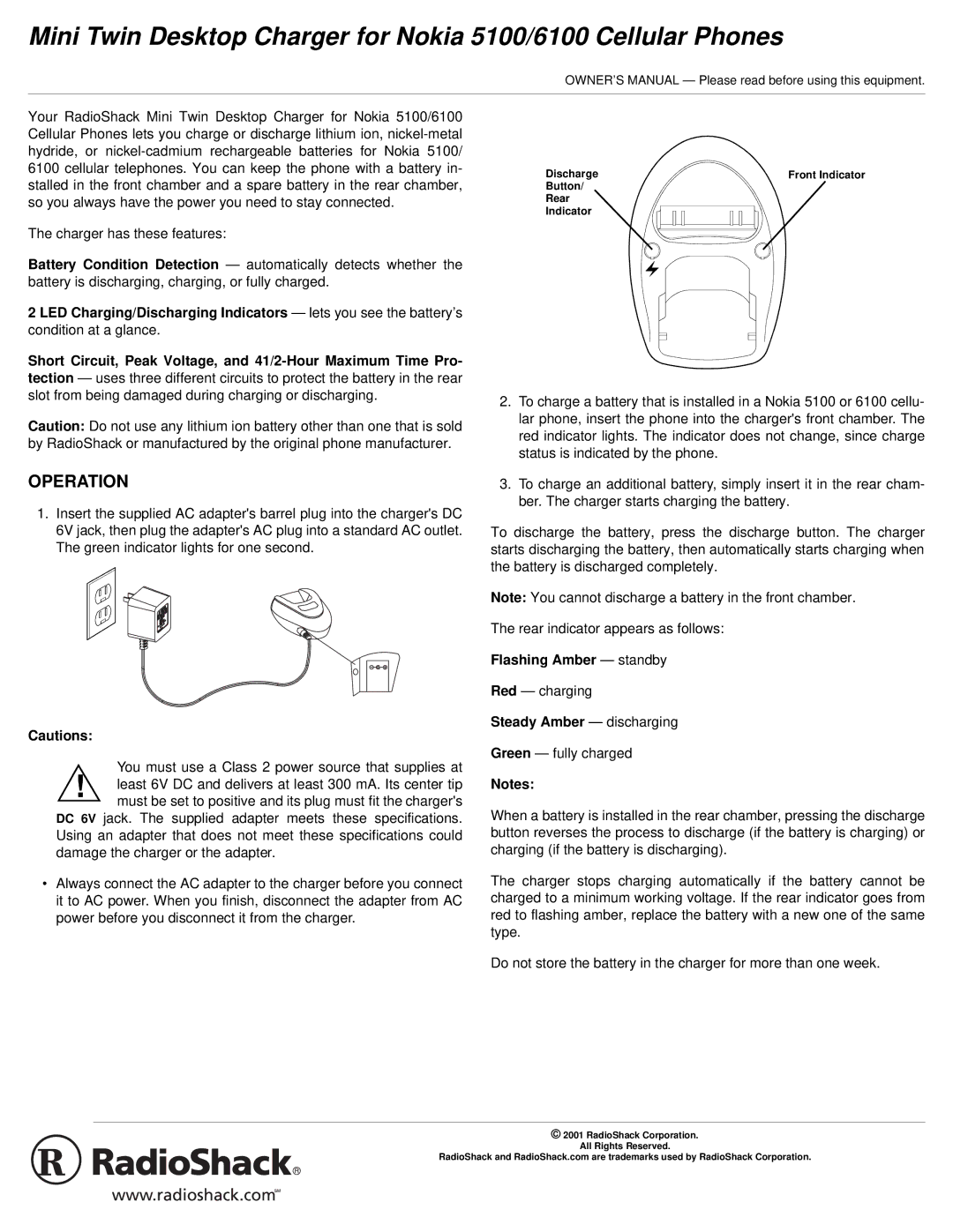 Ricoh 6100 owner manual Operation, Short Circuit, Peak Voltage, and 41/2-Hour Maximum Time Pro, Flashing Amber standby 