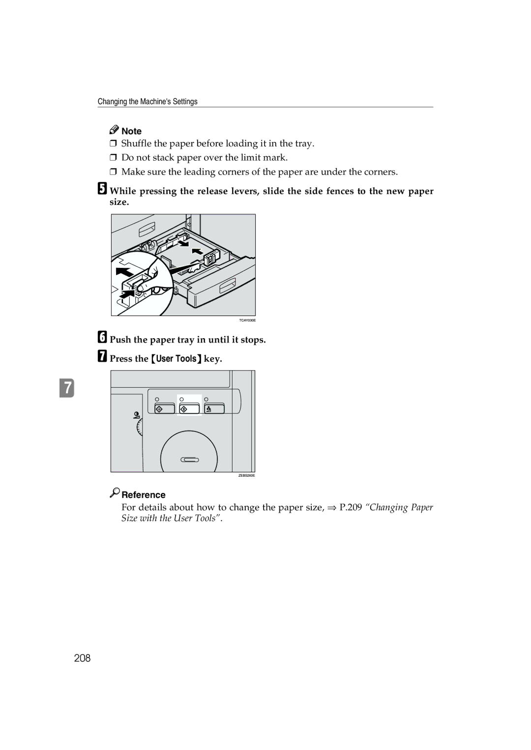 Ricoh 6513 manual 208 