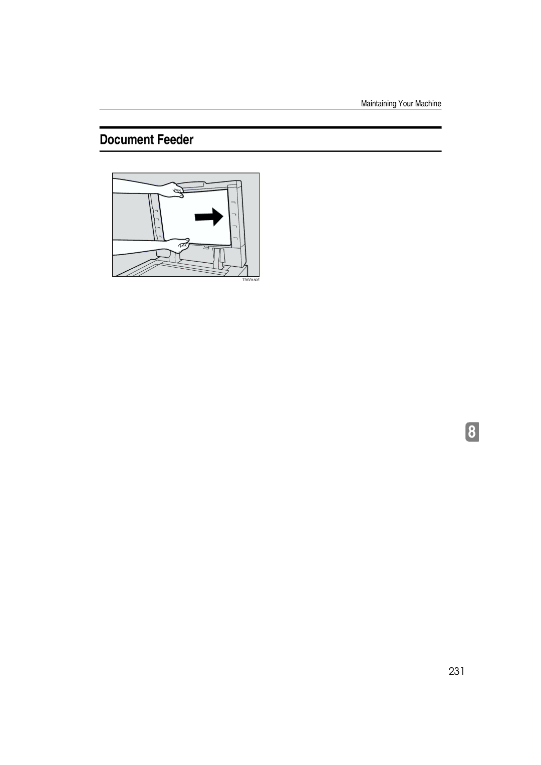 Ricoh 6513 manual Document Feeder, 231 