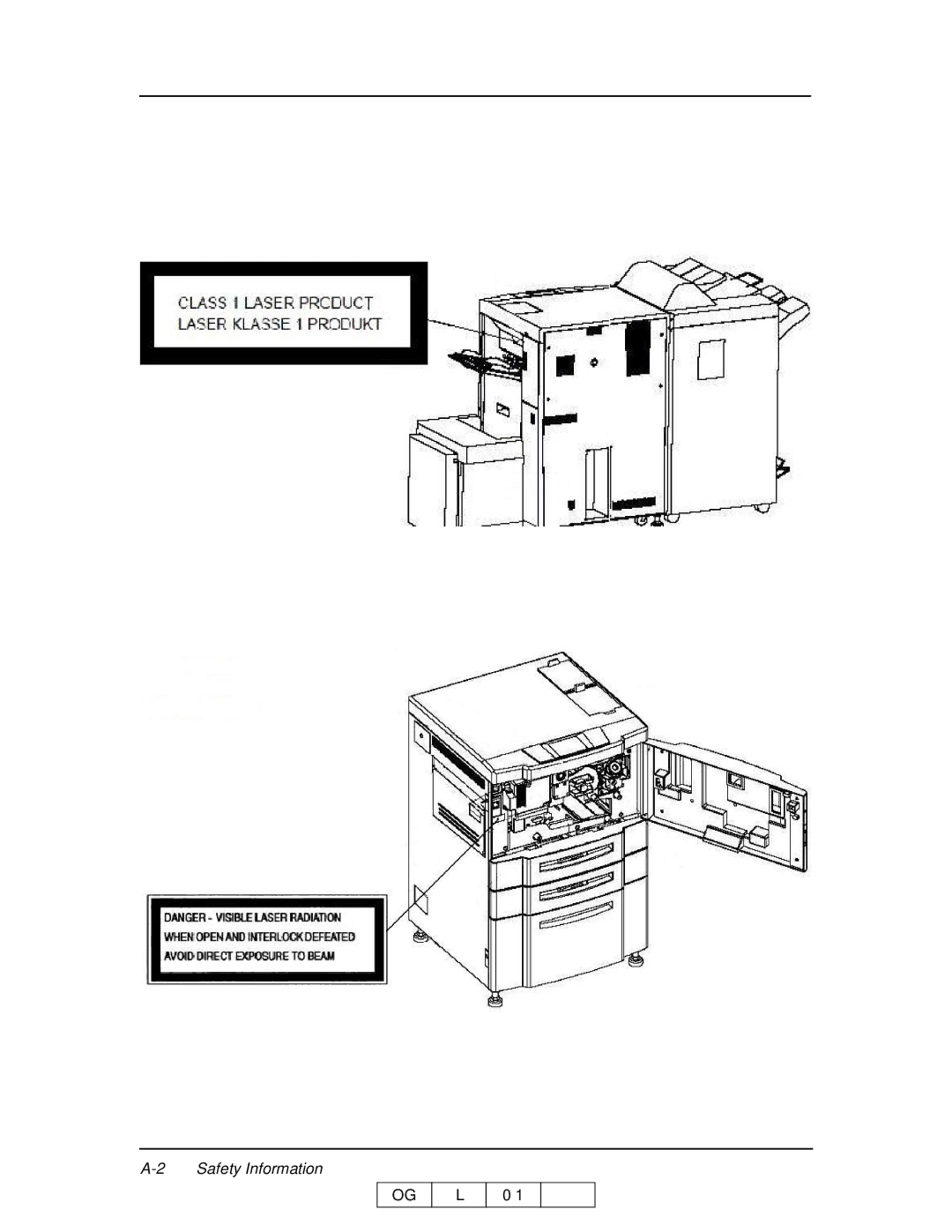 Ricoh 70 manual Safety Information 