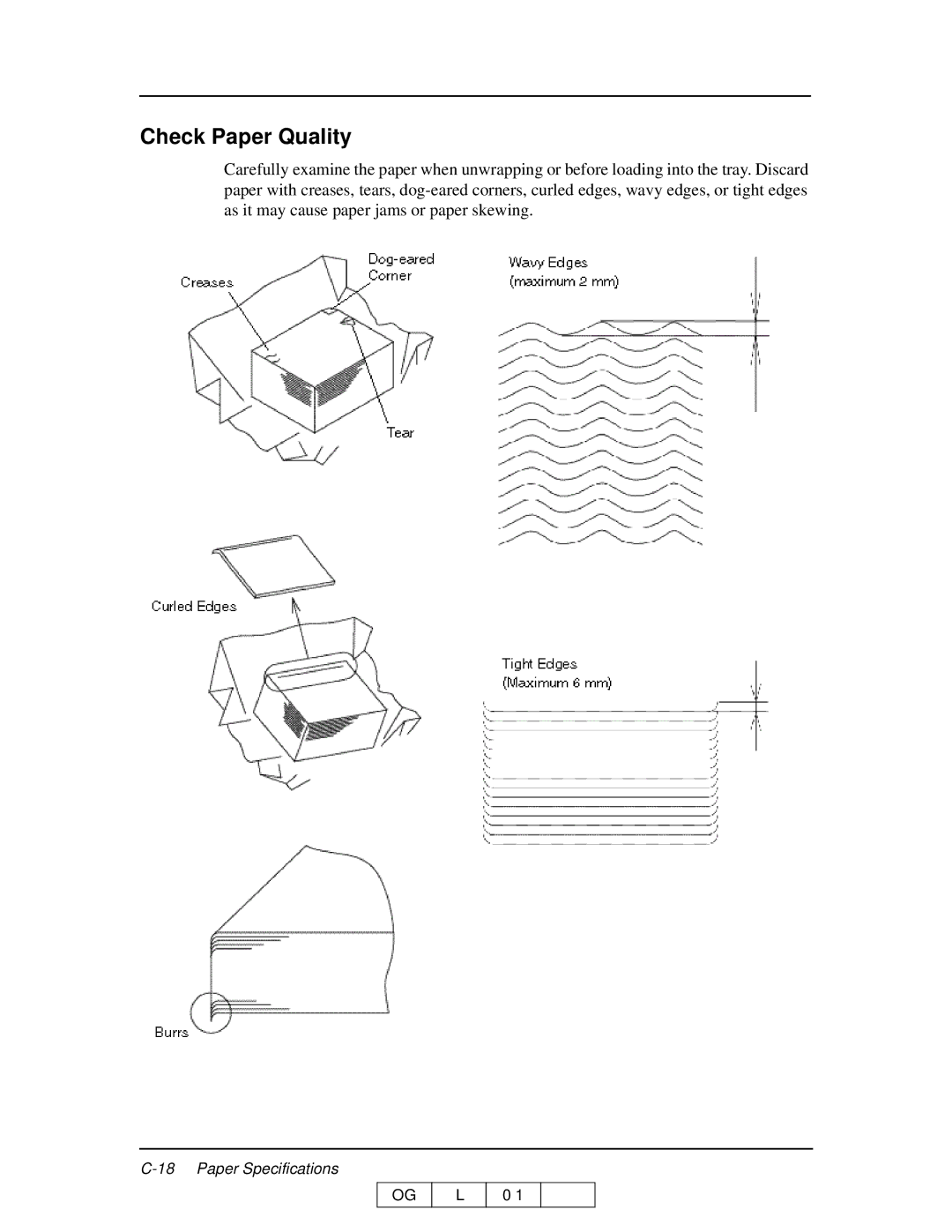 Ricoh 70 manual Check Paper Quality 