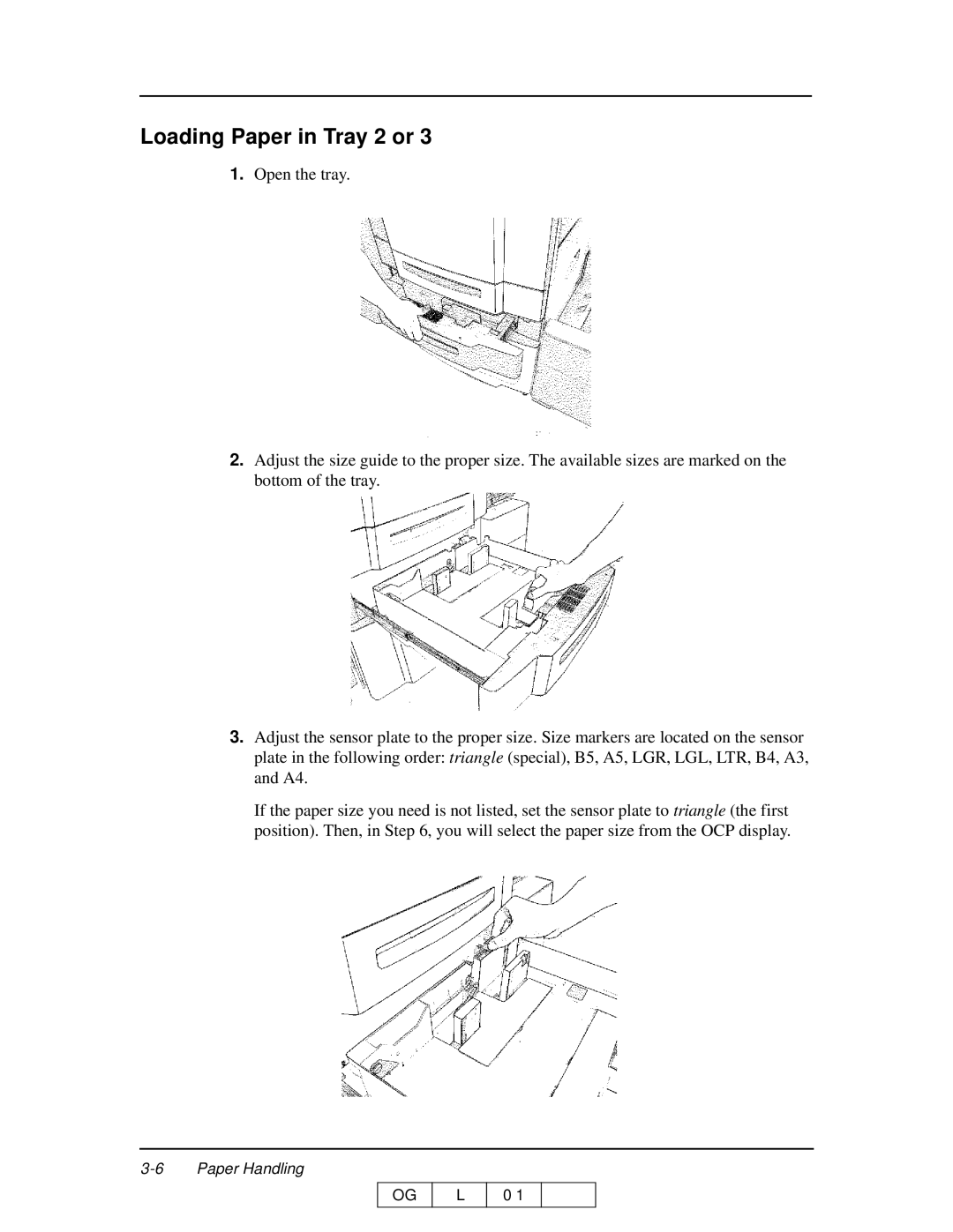 Ricoh 70 manual Loading Paper in Tray 2 or 