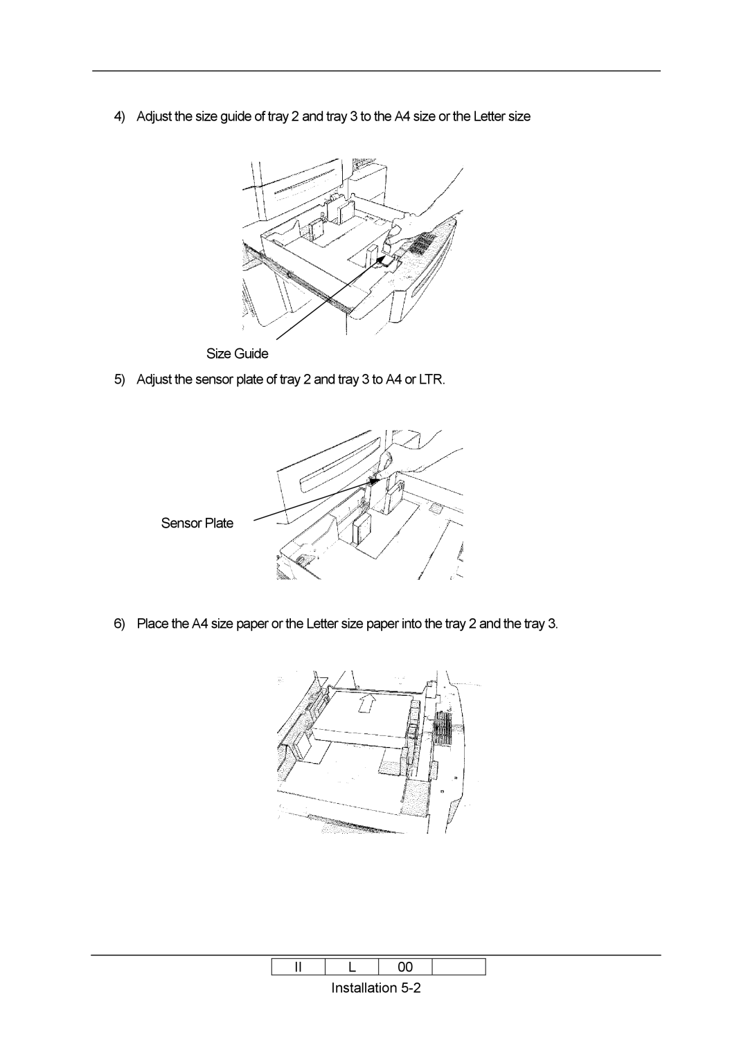 Ricoh 70E installation manual 