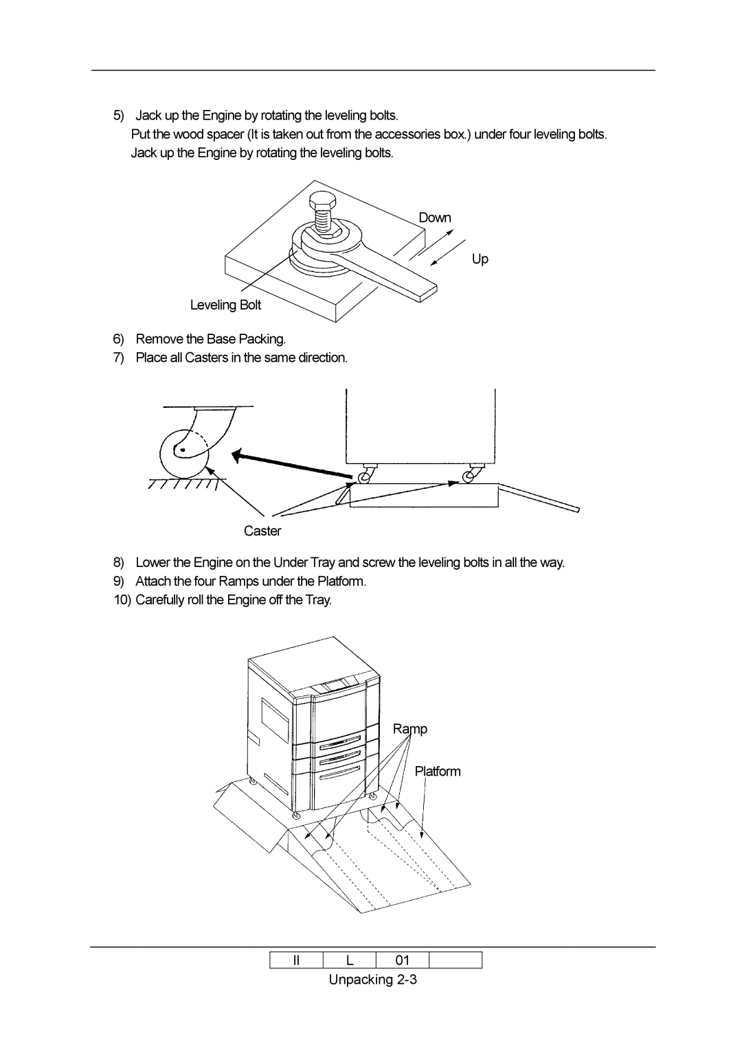 Ricoh 70E installation manual 