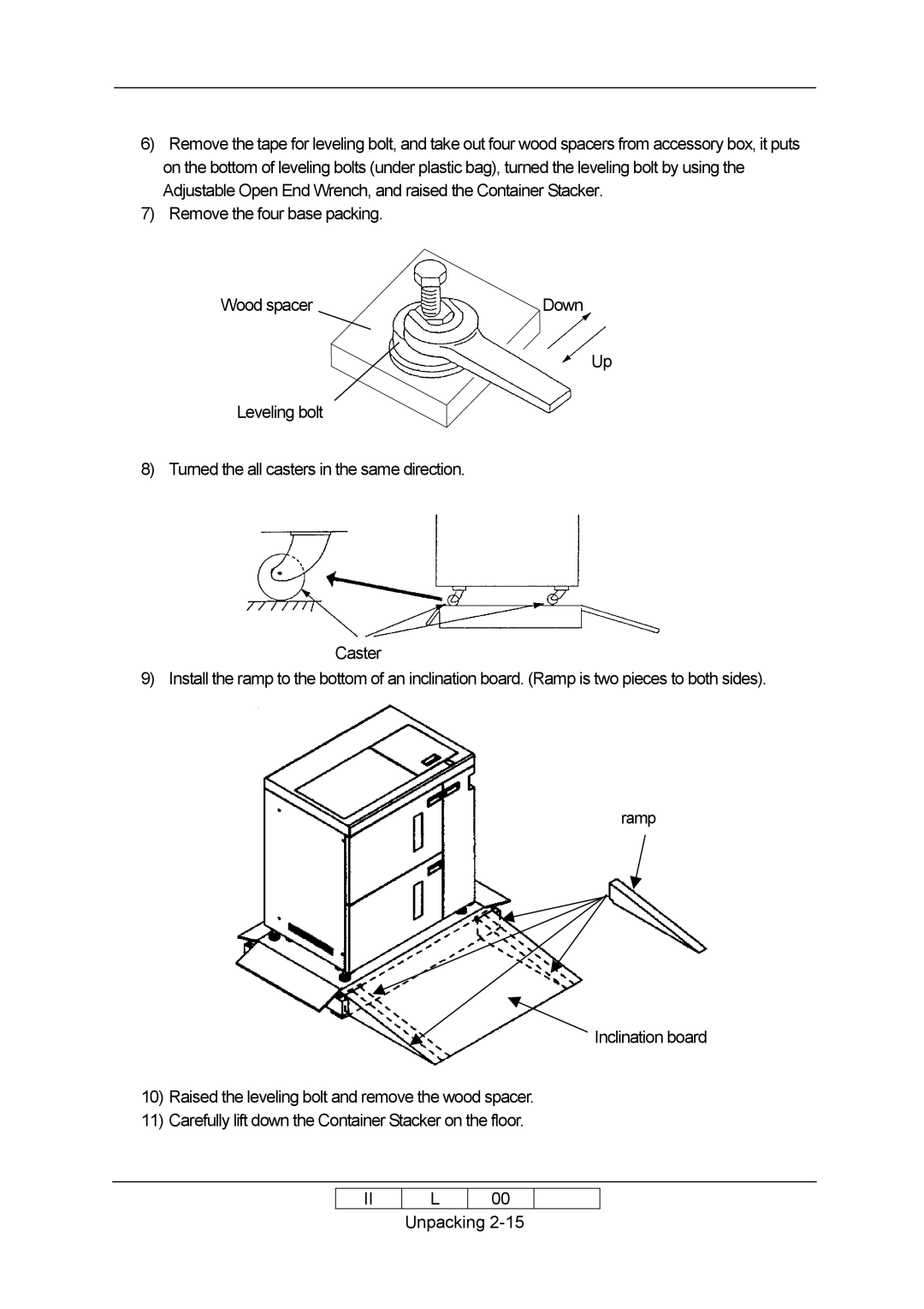 Ricoh 70E installation manual Down 