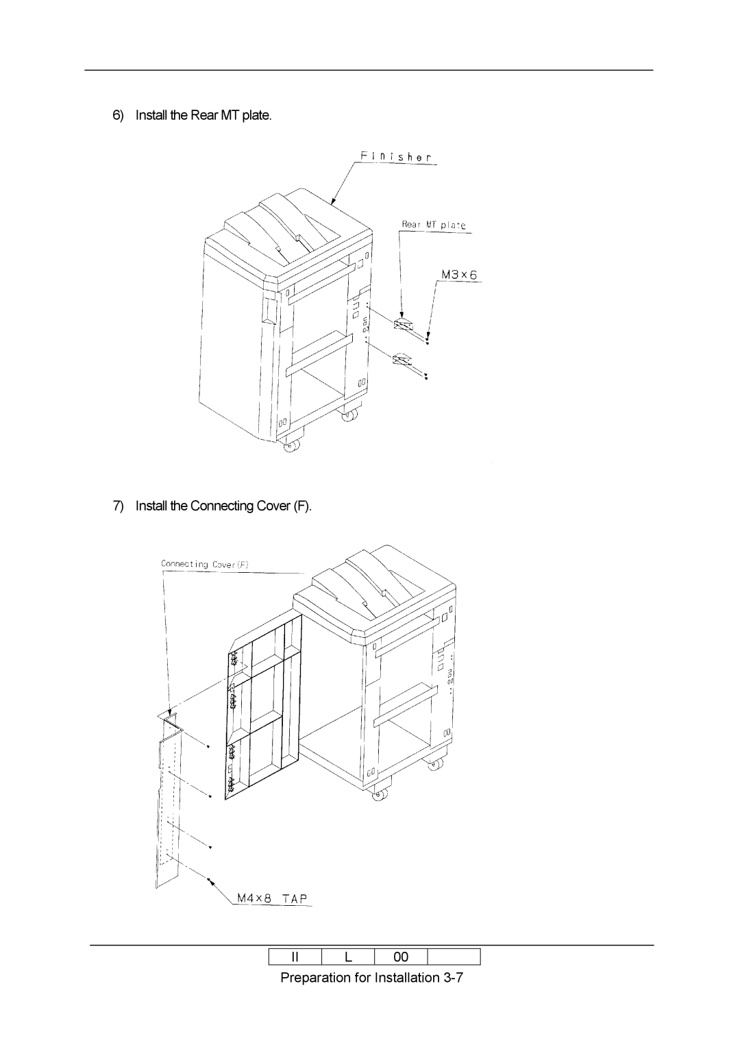 Ricoh 70E installation manual 