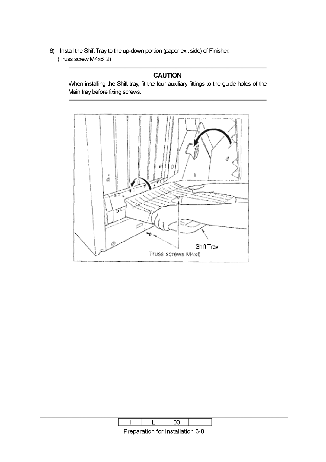 Ricoh 70E installation manual 