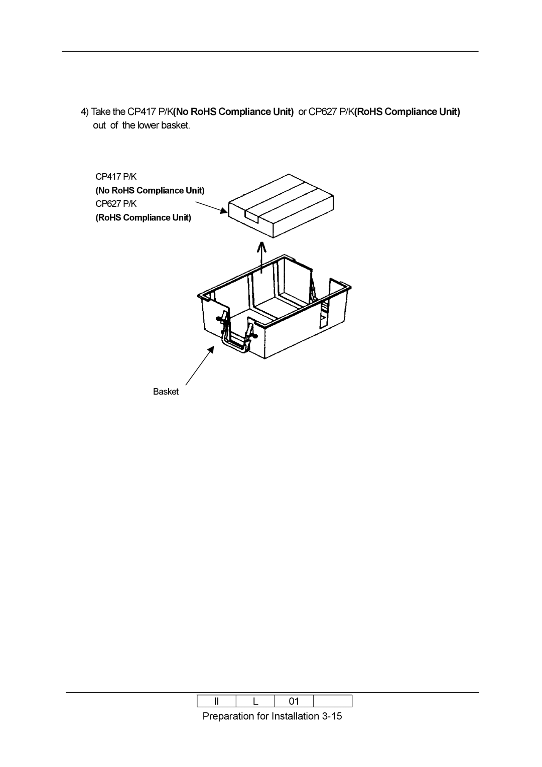 Ricoh 70E installation manual Preparation for Installation 