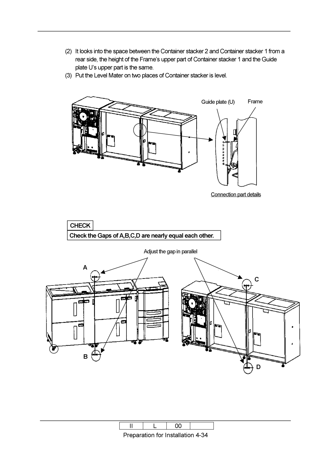 Ricoh 70E installation manual Check 