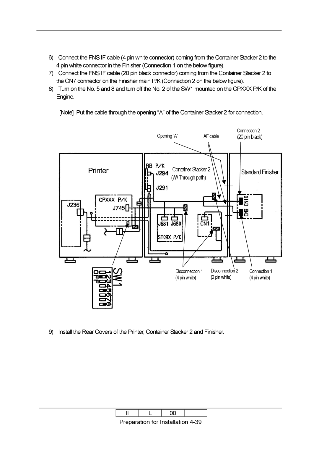 Ricoh 70E installation manual Printer 