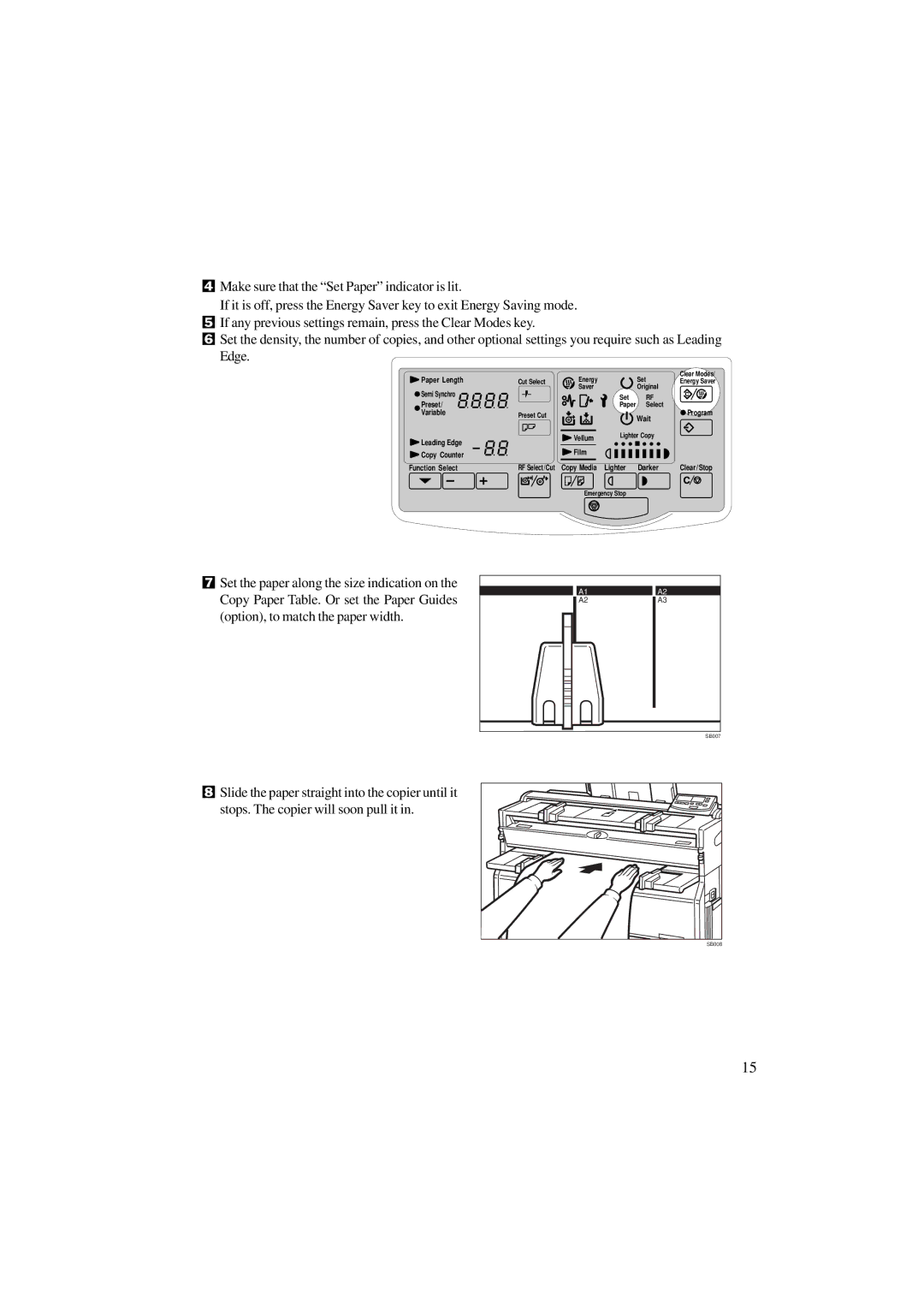 Ricoh A251 manual Paper Length 