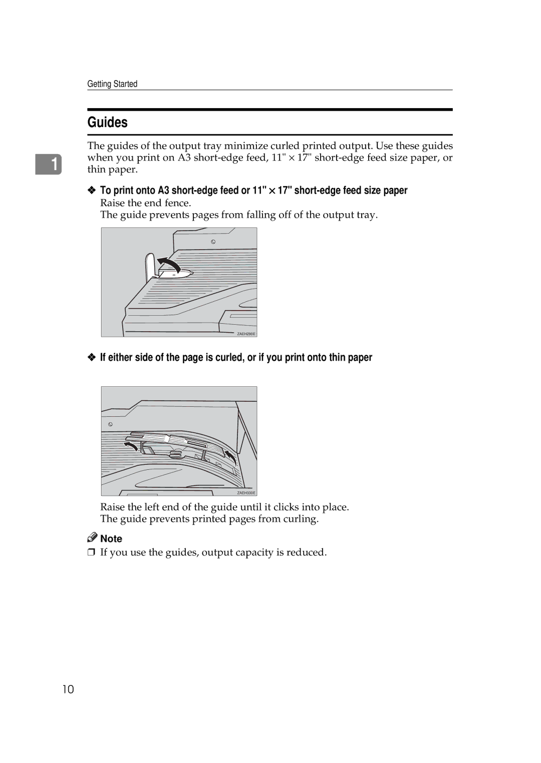 Ricoh Aficio AP2700 operating instructions Guides 