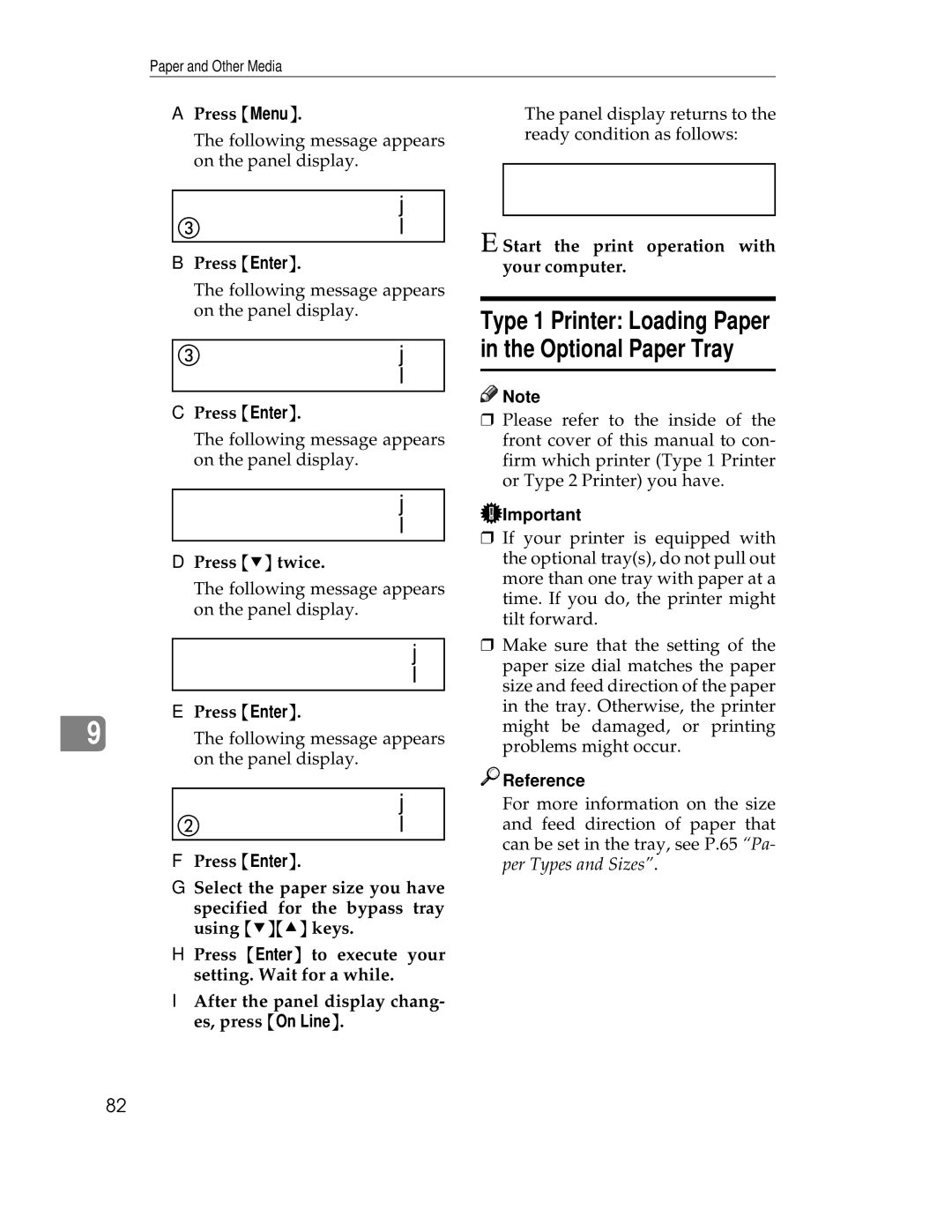 Ricoh AP1400/AP2000 manual Press T twice, Start the print operation with your computer 