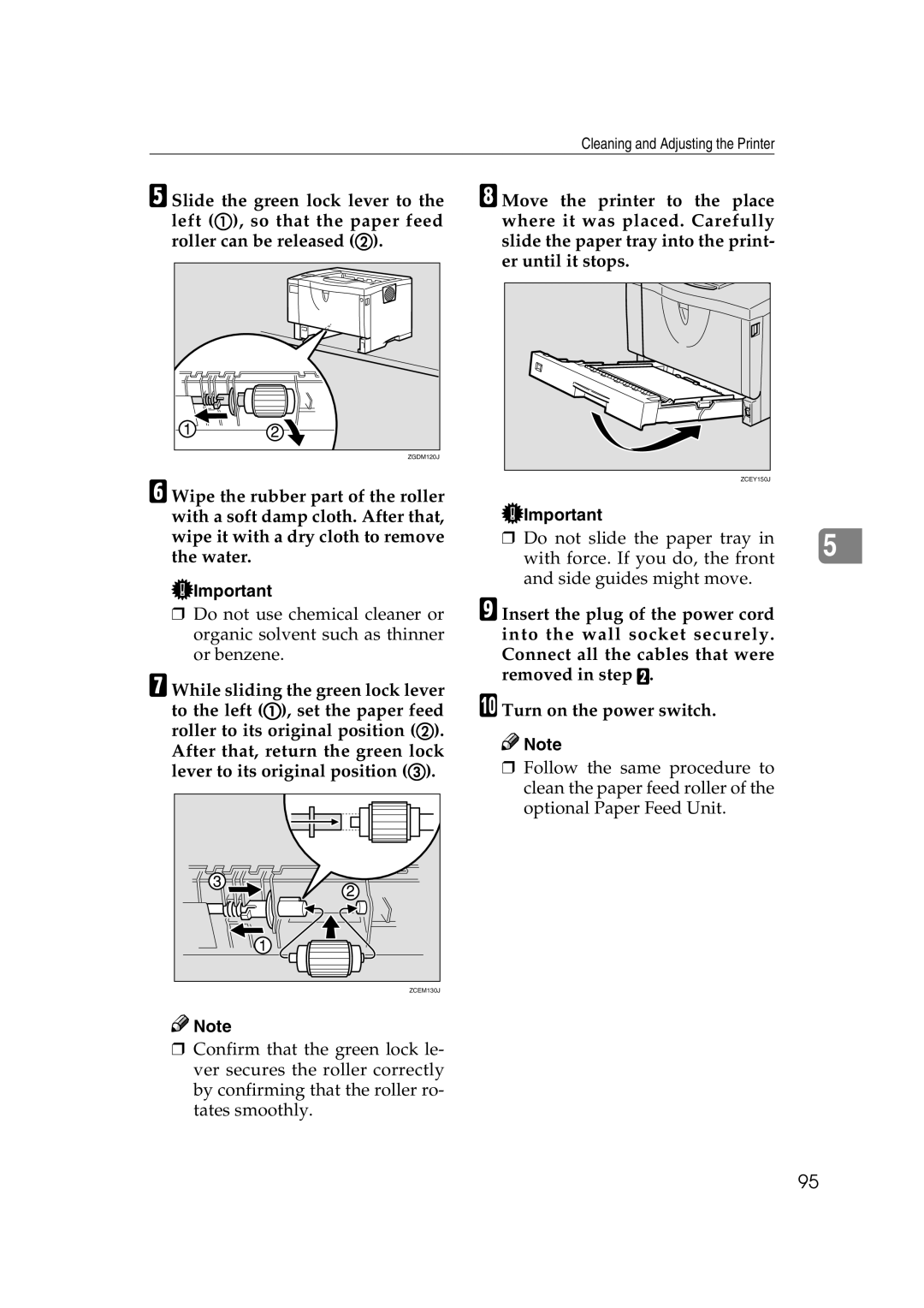 Ricoh AP2610N setup guide ZGDM120J 