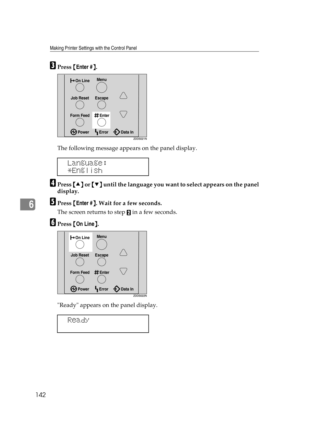 Ricoh AP2610N setup guide Language English, 142 