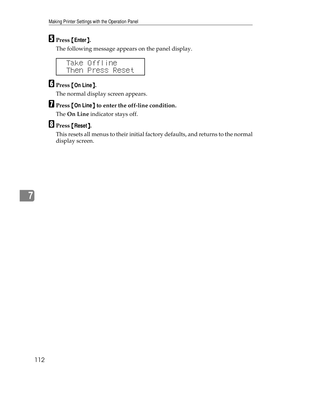 Ricoh AP305 operating instructions 112 