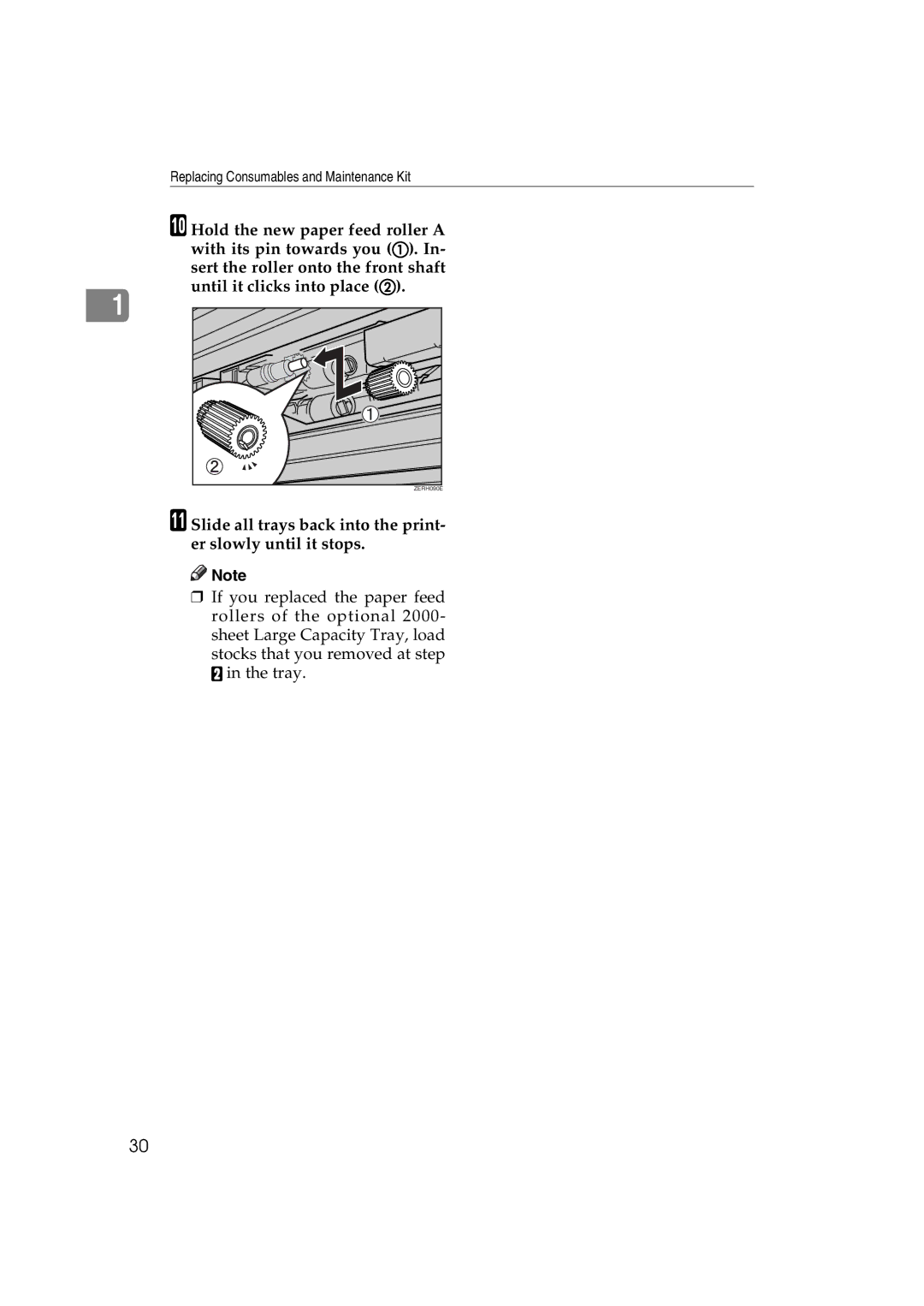 Ricoh AP3800C operating instructions ZERH090E 